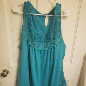 Lane Bryant Dark Teal Tank